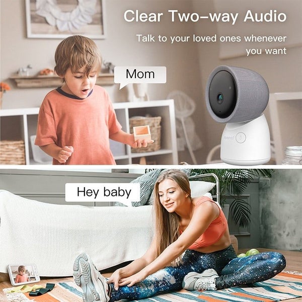 2K Ultra HD Wi-Fi Smart Baby Monitor AInanny Camera Carousel 7