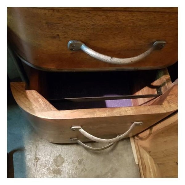 Rembrandt French Art Deco Desk - Rustic (FF9003) Carousel 3