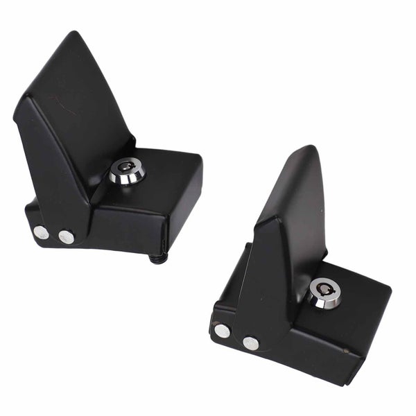 Anti Theft Metal Locking Hood Lock Catch Latches Kit with Keys for Jeep Wrangle Carousel 3