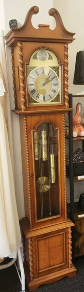 Antique Lowell Grandfather Clock Carousel 2