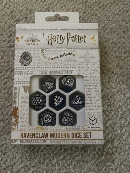Ravenclaw modern dice set-Harry Potter Carousel 1