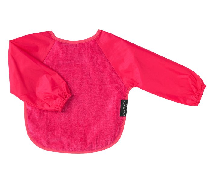 Mum 2 Mum: Sleeved Wonder Bib (Large) - Cerise Carousel 1