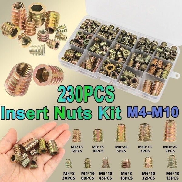 Hex Socket Screw Threaded Insert Nuts Set i2520MZ0 Carousel 2