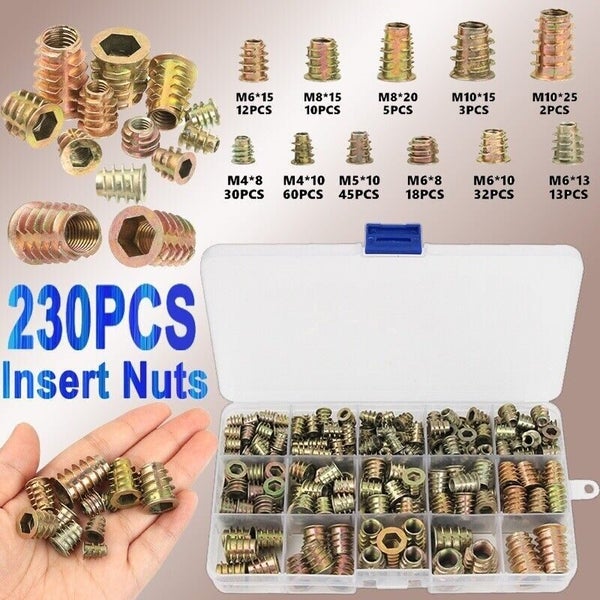 Hex Socket Screw Threaded Insert Nuts Set i2520MZ0 Carousel 1