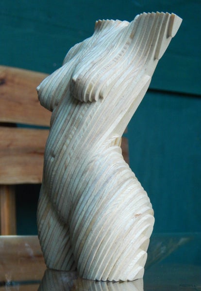 Trixanna - A Female Torso Mini-Sculpture (1/4 life-size) Carousel 1