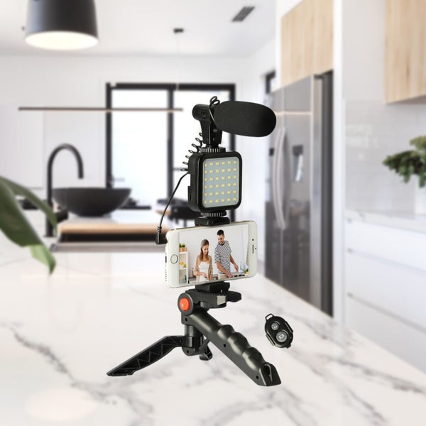 Photo Video Tripod Shooting Kit for Phones and Cameras Carousel 14