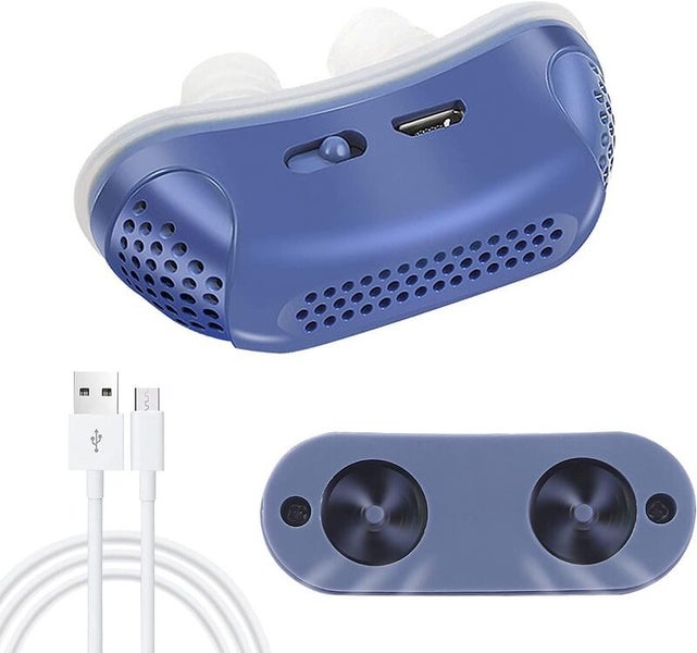 Electric CPAP Noise Anti Snoring Device Apnea Stop Snore Aid Stopper i2528DB0 Carousel 2