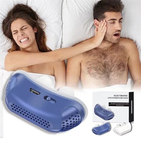 Electric CPAP Noise Anti Snoring Device Apnea Stop Snore Aid Stopper i2528DB0 Carousel 1