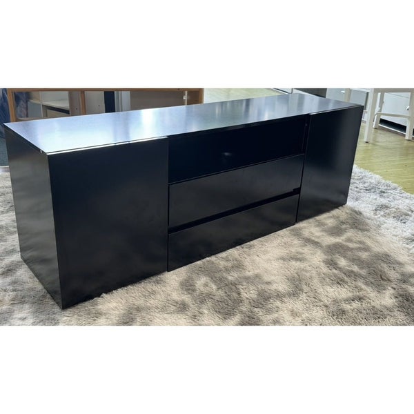 Luca Black 2m Tv unit with LED $329 Carousel 1