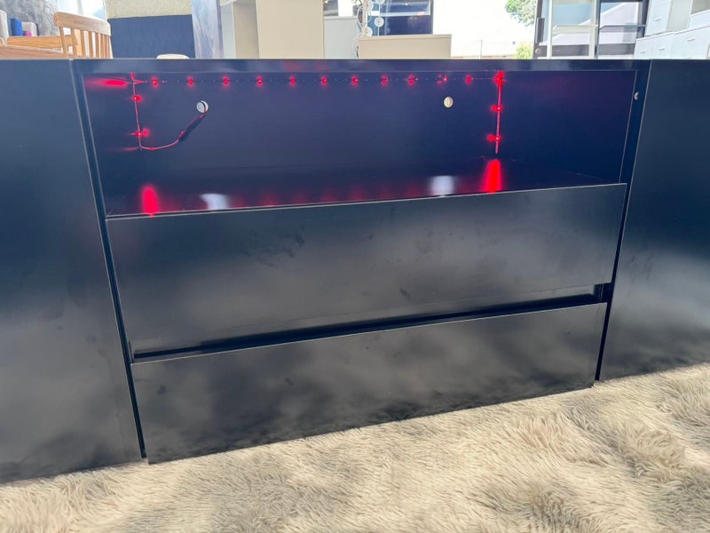 Luca Black 2m Tv unit with LED $329 Carousel 4