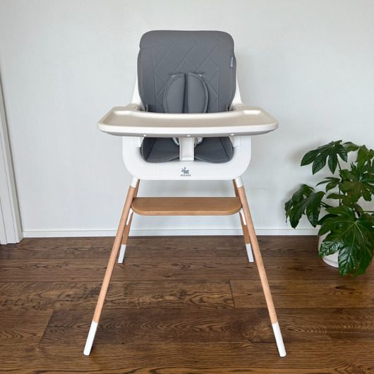Moose Baby: Ted High Chair - Grey Carousel 2