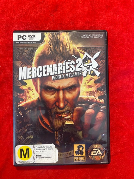 Mercenaries 2 World In Flames PC Video Game Complete Carousel 1