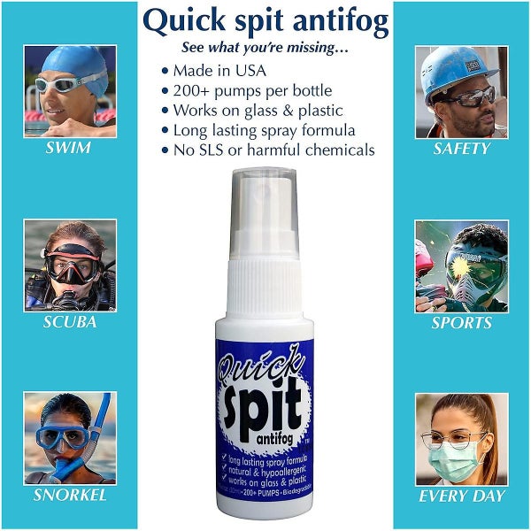anti fog JAWS Quick Spit Carousel 2