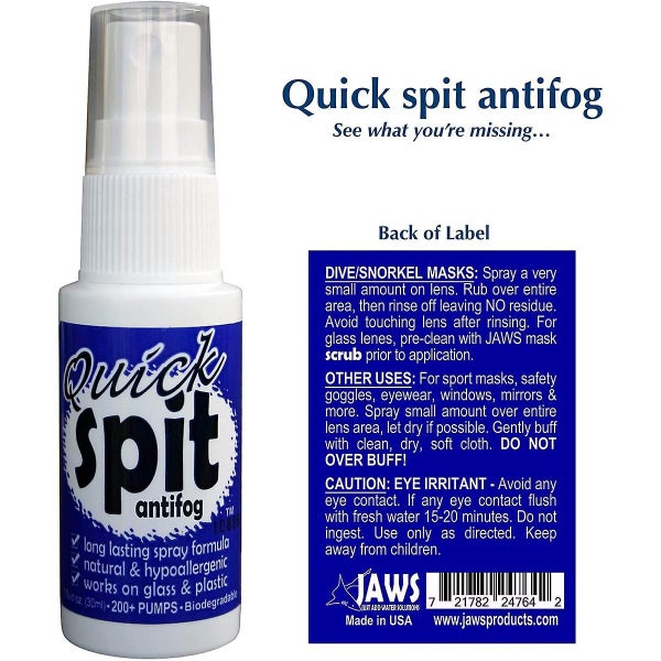 anti fog JAWS Quick Spit Carousel 9