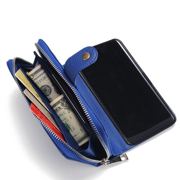 Oppo R7 coin wallet case full wallet leather case Carousel 3