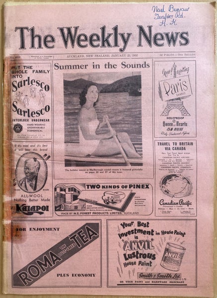 OLD NEWSPAPER: The Weekly News - No. 4600, 23 January 1952 Carousel 1