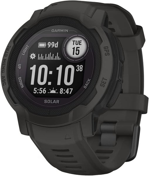 Garmin Instinct 2 Solar GPS Sports Smart Watch - Graphite Carousel 1