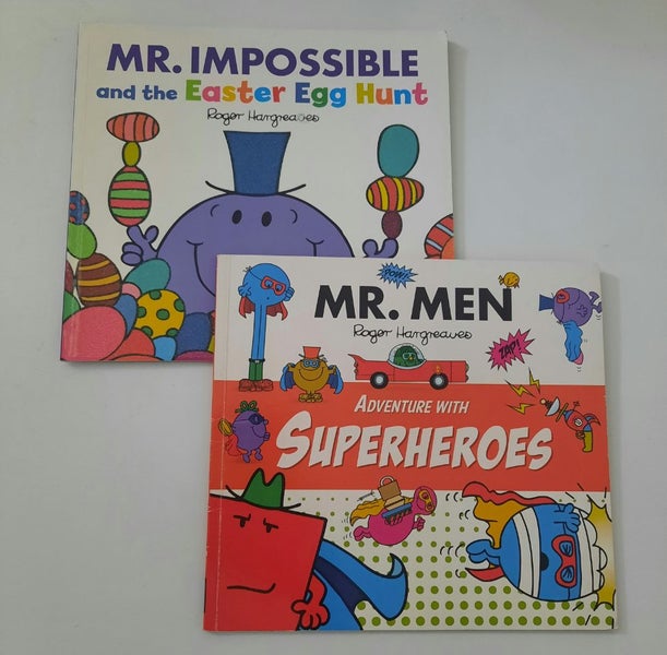 Mr Men Books x2 By Roger Hargreaves ^ Carousel 1