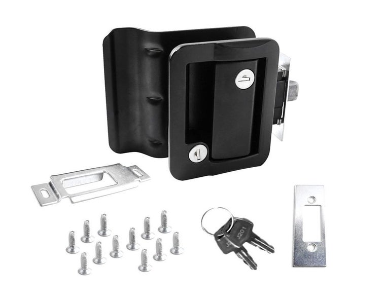 RV Entry Door Lock Latch Deadbolt Camper Trailer Carousel 12