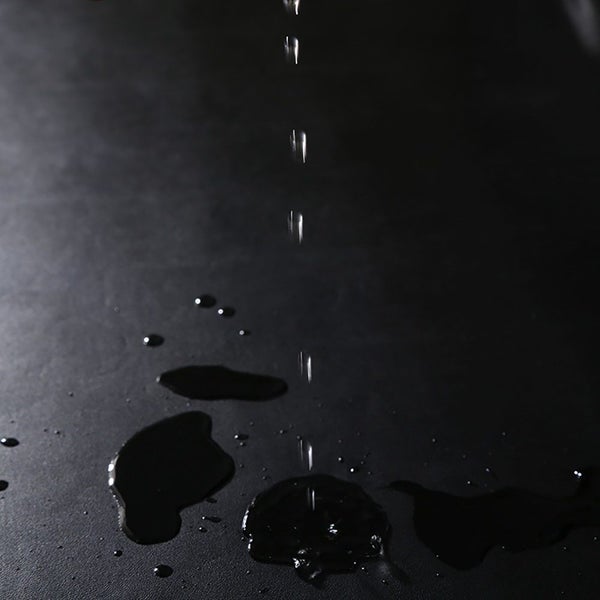 Dining Chair Covers PU Leather Waterproof Oilproof Stretch Dining Chair-Black Carousel 3