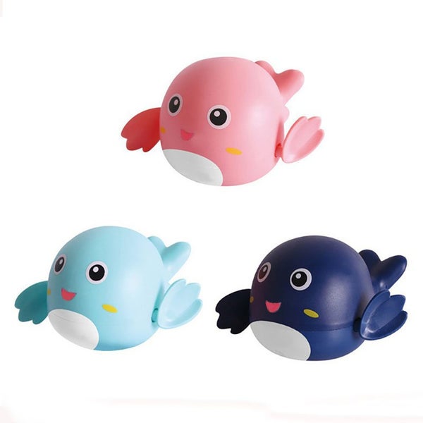 3x Kids Baby Child Wind Up-Swimming Pool Bath Time Toy Animal Floating Carousel 1