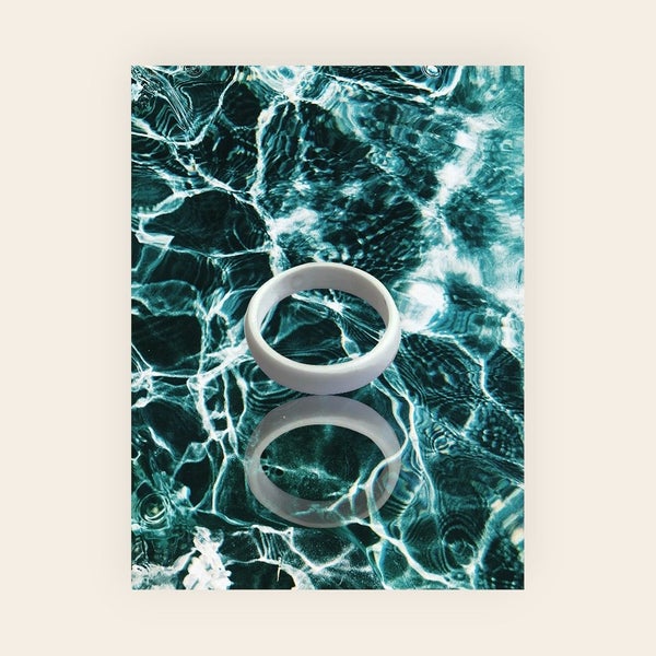 Premium WHITE Silicone Rings 'The Lady' from Dura Gear Carousel 2