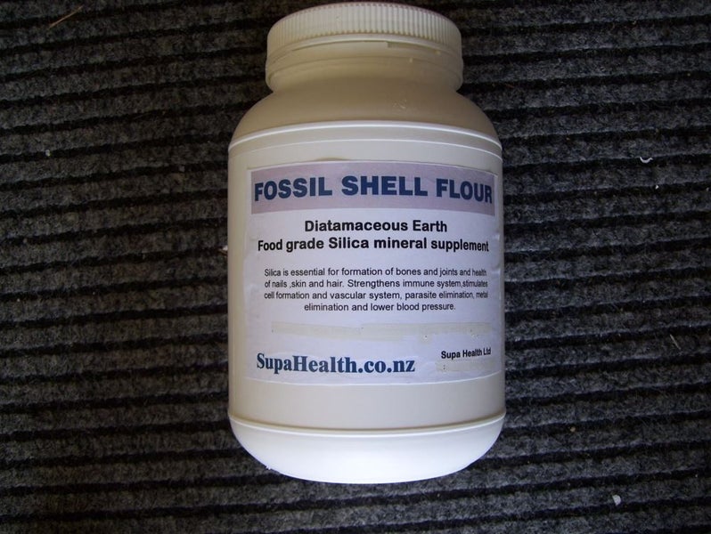 Fosssil Shell Flour/Diatomaceous Earth Carousel 1