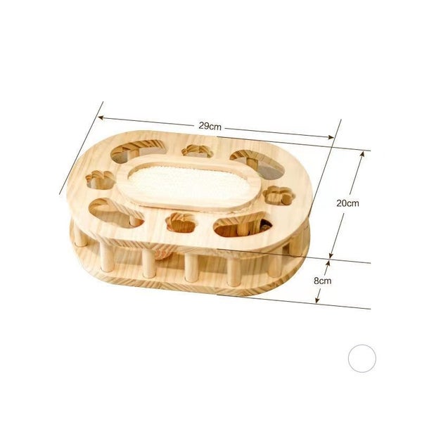 Cat Scratcher Board Scatching Ball Carousel 1