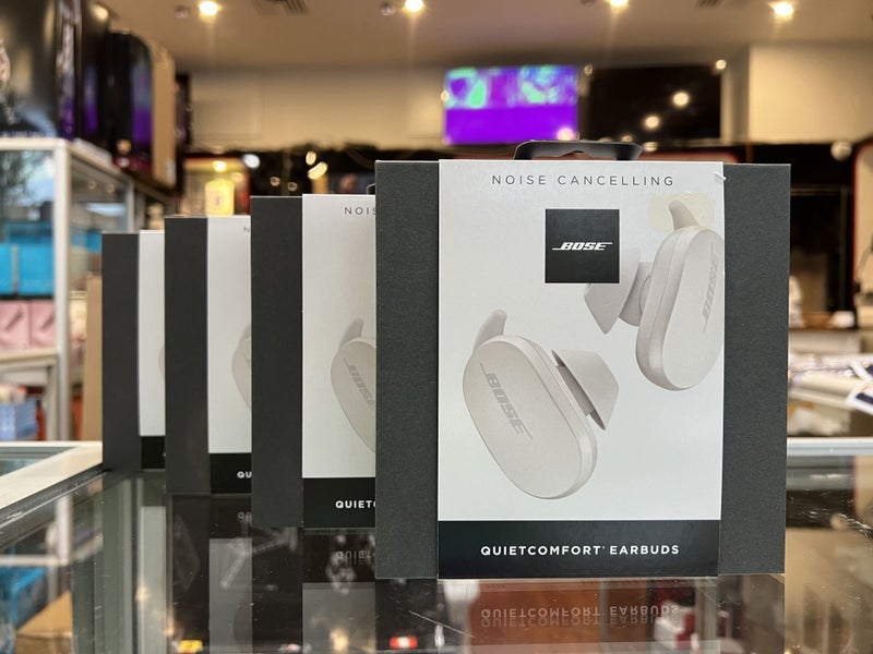 Bose QuietComfort Noise Cancelling Earbuds - White + AFTERPAY Carousel 1