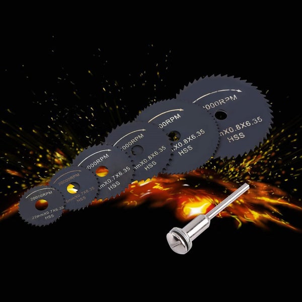 1 Set HSS Mini Circular Saw Blades Cutting Disc Power Tools Carousel 2
