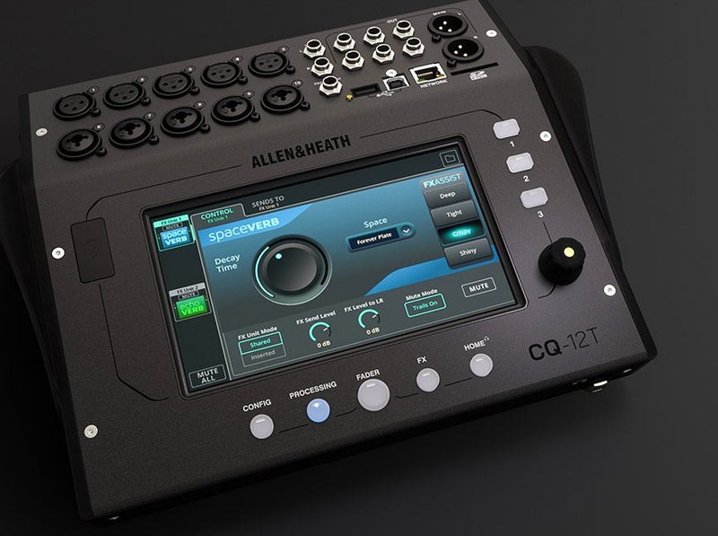 CQ12 :: A&H CQ-12T 12Ch digital mixer Bluetooth SD/USB recording Carousel 1