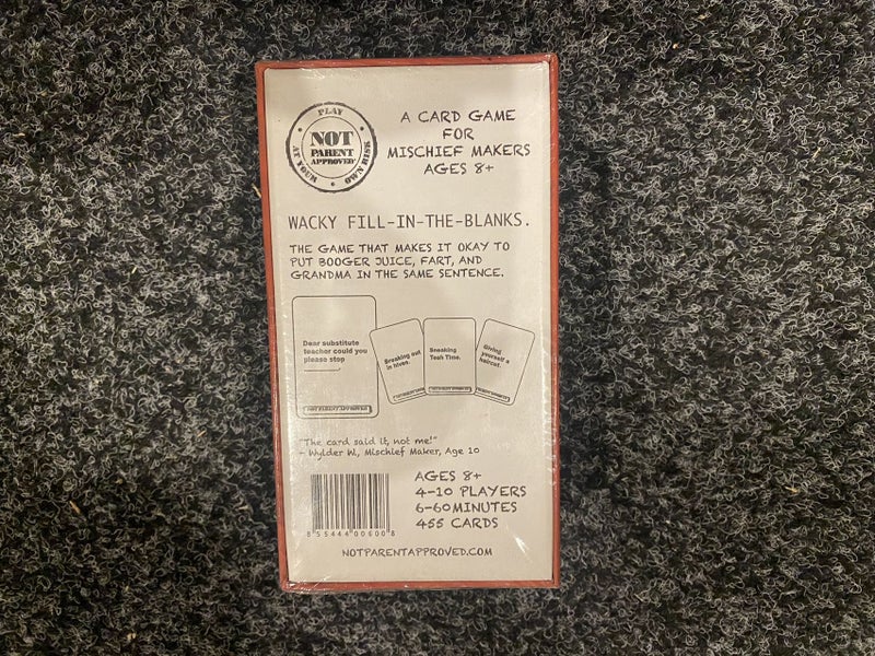 Not Parent Approved game64449535910017111