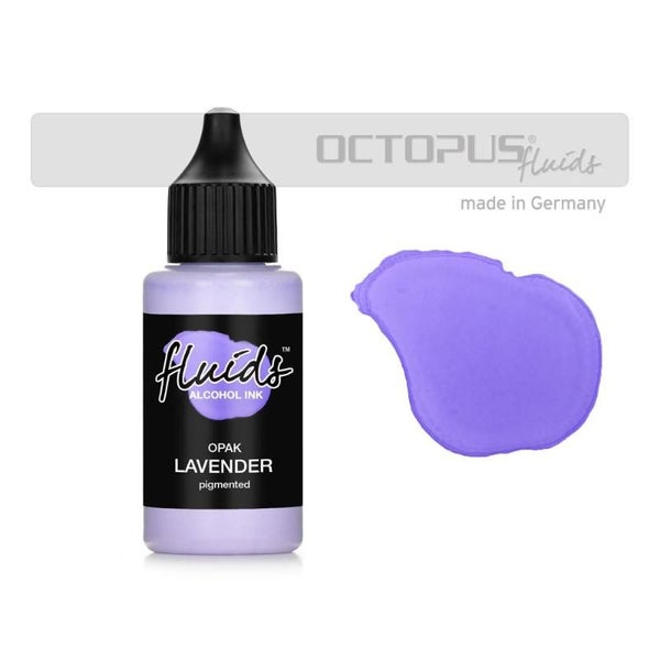 Octopus Fluids Alcohol Ink Opak Lavendar Violet 30ml Carousel 1