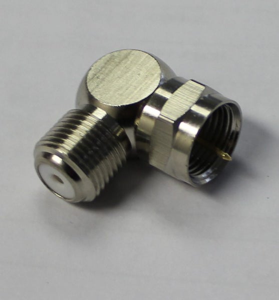 F Type right angle adapter Male - female Carousel 1