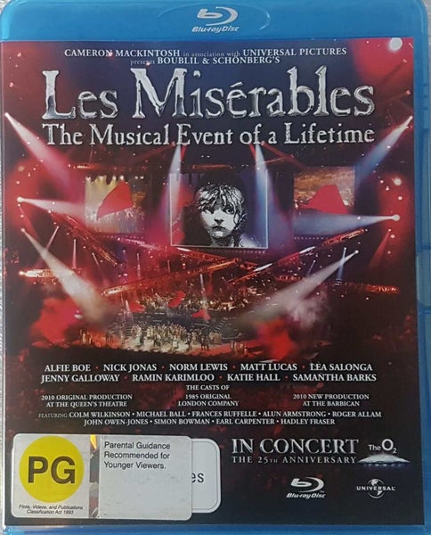 Les Miserables: The Musical Event of a Lifetime (Blu Ray) Carousel 1