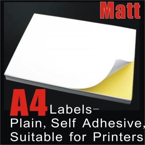 A4 sticker 100s Glossy or Matte suitable for Inkjet printer labels self adhesive Carousel 3