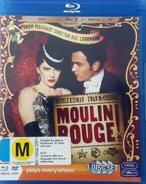 Moulin Rouge (Blu Ray) + DVD Carousel 1