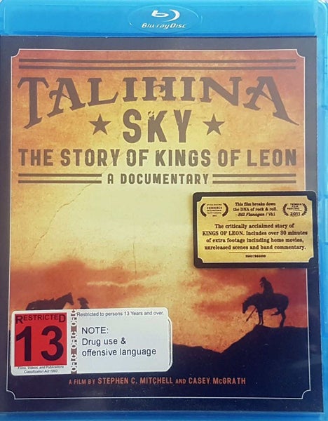 Talihina Sky: The Story of Kings of Leon - A Documentary - 2011 (Blu Ray)