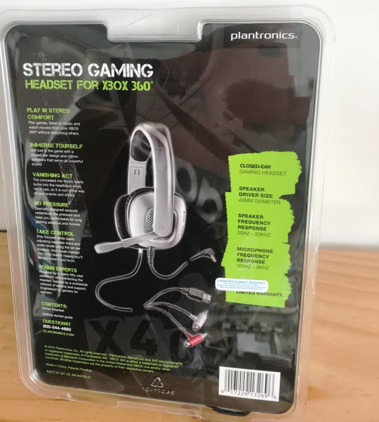 Plantronics X40 Headphones / Music Headset + AFTERPAY + FAST SHIPPING Carousel 17