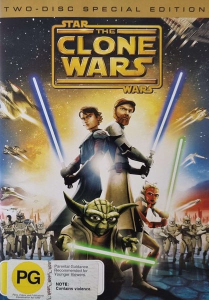 Star Wars: The Clone Wars - 2 Disc Set (DVD) Carousel 1