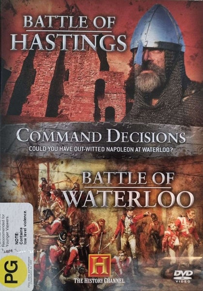 Command Decisions: Battle of Hastings / Battle of Waterloo (DVD) Carousel 1