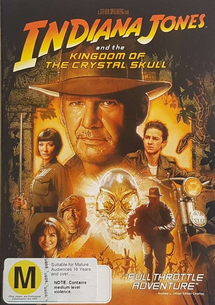 Indiana Jones and the Kingdom of the Crystal Skull - 2008 (DVD)
