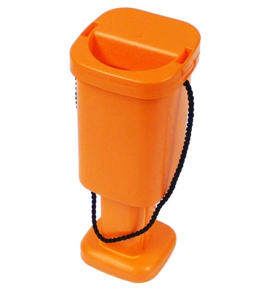 5 Square Charity Money Collection Boxes - Orange Carousel 1