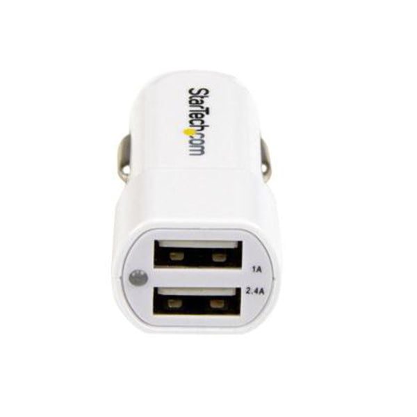 Startech Dual Port Usb Car Charger 24W Carousel 2