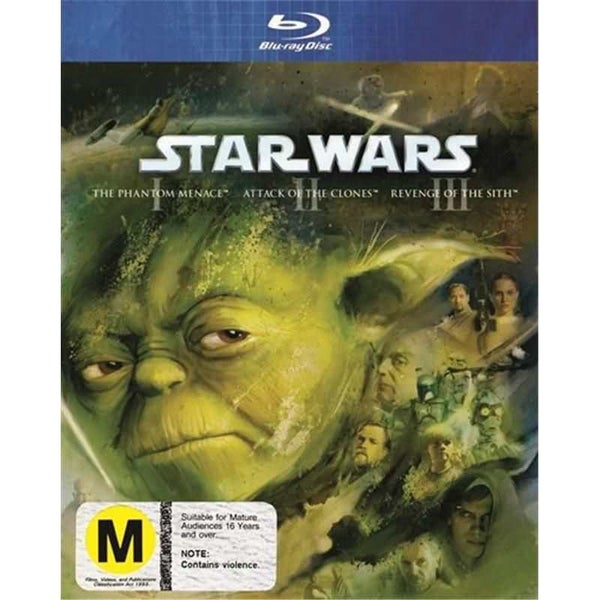 Phantom Menace/Attack of the Clones/Revenge of the Sith (Blu Ray) Carousel 1