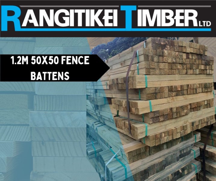 1.2M 50x50 FENCE BATTENS Carousel 1