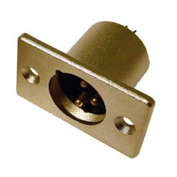 XLR 3 Pin Panel Mount - Male Carousel 1