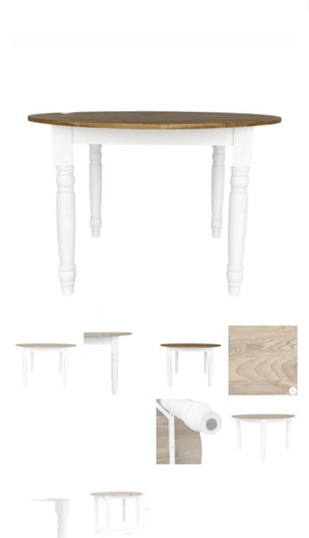 Round Oakwood Dining Table SALE Carousel 2
