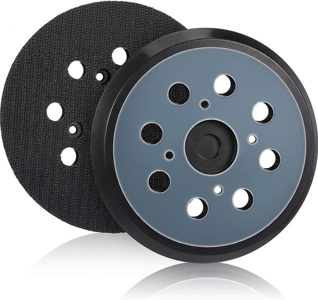 2 Pieces 125mm Replacement Orbital Sanding Pad 8 Hole Hook And Loop Sanding Pad Carousel 1