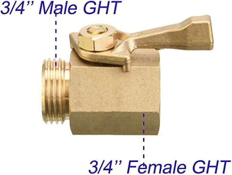 Garden Hose Shut Off Valve, 2 Pack Carousel 2